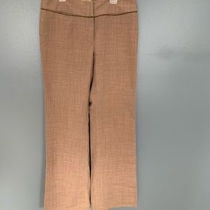 Max Studio Wide Leg Trousers Tan Size 6
